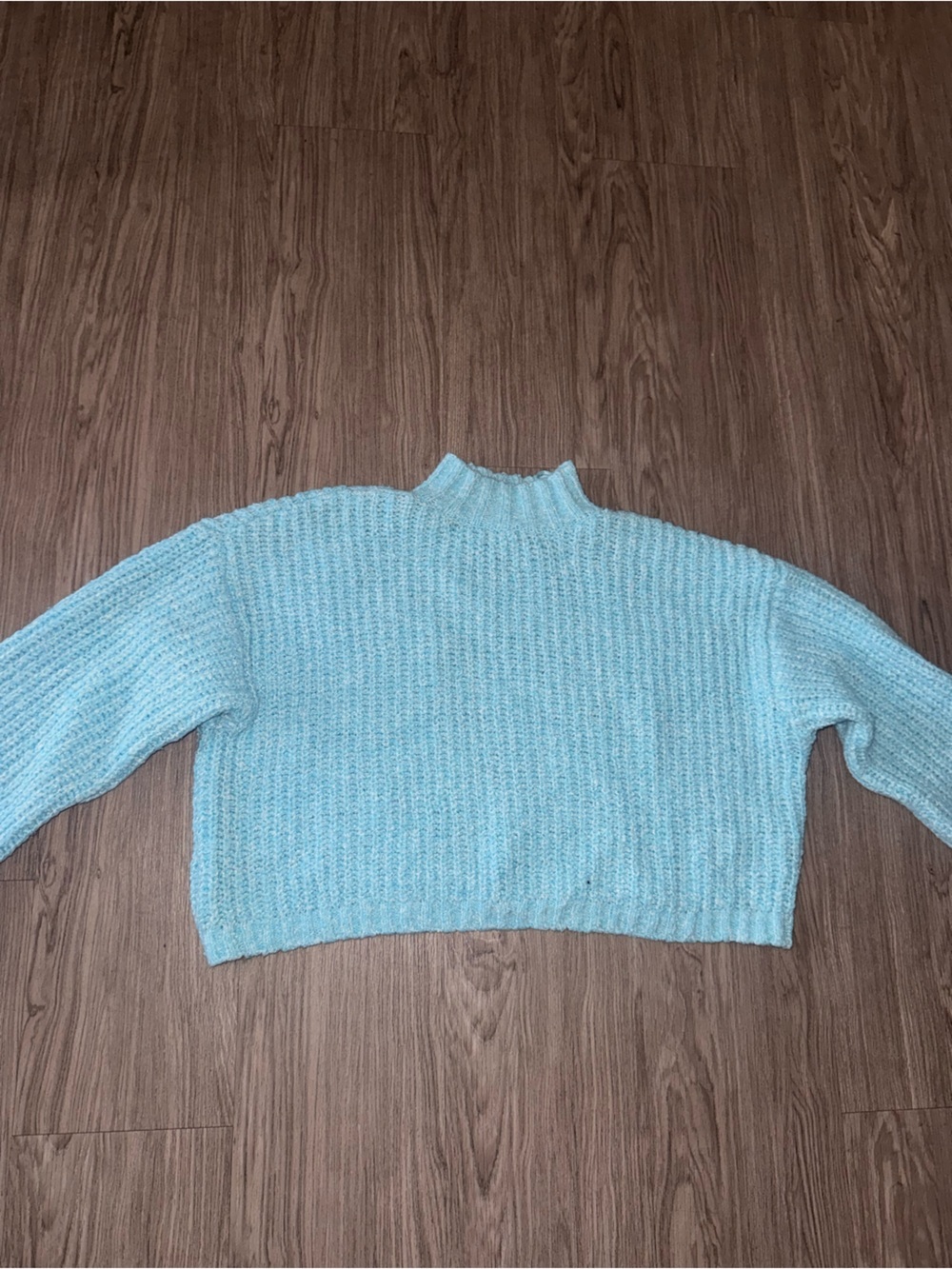 Soft Knit Light Blue Women's Sweater